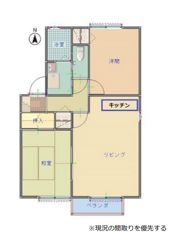 クレドール西谷 A棟の間取り画像