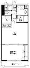 ヴァンベール川口の間取り画像