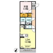 アンラージュの間取り画像