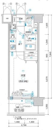 グランフォース西川口の間取り画像