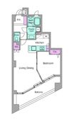 レジディア学芸大学の間取り画像