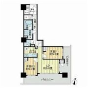 ライオンズタワー勾当台通の間取り画像