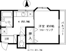 メゾンコーラルの間取り画像