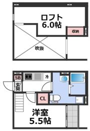 アベニール林寺(アベニールハヤシジ)の間取り画像