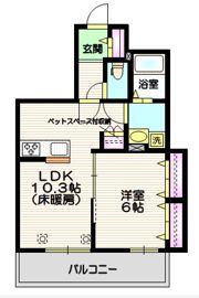 エルズプラス南長崎の間取り画像