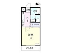コーポ半田5の間取り画像