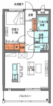 グランヴェルジュの間取り画像