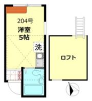 サンハイツ平井の間取り画像