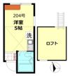 サンハイツ平井の間取り画像