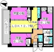 ボン大文字の間取り画像