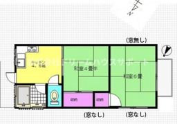 第二コーポ キガサワの間取り画像