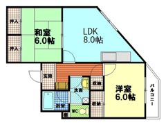 奥田ビルの間取り画像