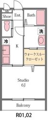 カーサグランツの間取り画像