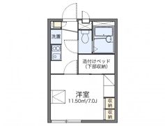 レオパレスエクセレンテの間取り画像