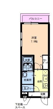 フジパレス杉本町Ⅵ番館の間取り画像