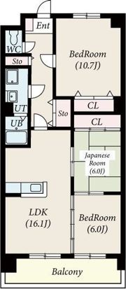 桜山スイートの間取り画像