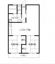 テラヤママンションの間取り画像