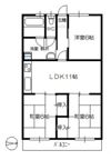 テラヤママンションの間取り画像