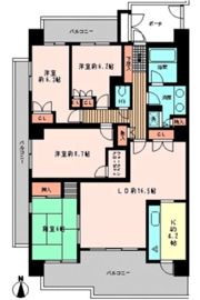 アクロシティEEの間取り画像