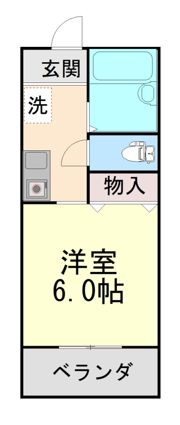 フローラ六甲の間取り画像