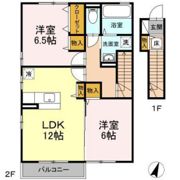 COZY COURT C棟の間取り画像