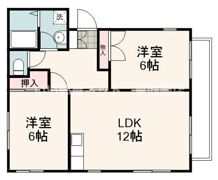 メッセ城北の間取り画像