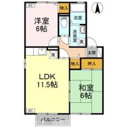 セジュール西余戸 B棟の間取り画像