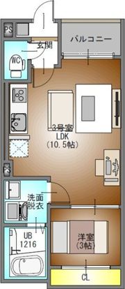 REGALEST植田の間取り画像