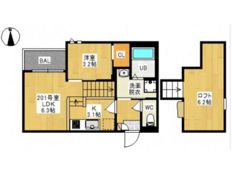GRANDTIC 下伊福の間取り画像