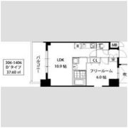 S-RESIDENCE江坂の間取り画像