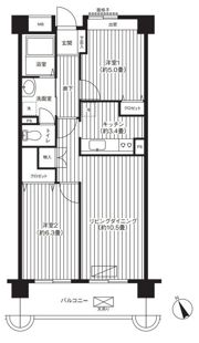 コーポレート西船橋の間取り画像