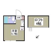 ドミールSの間取り画像