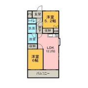 コーポモリタⅤの間取り画像
