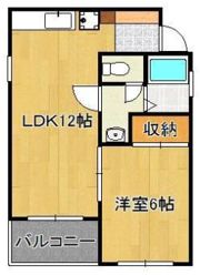 エステート足立の間取り画像