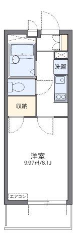 レオパレスFine中沢の間取り画像