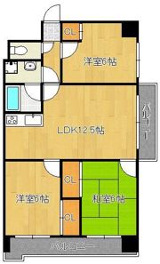 第5晴和ビルの間取り画像