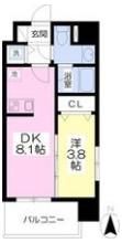 カレント茶屋が坂の間取り画像