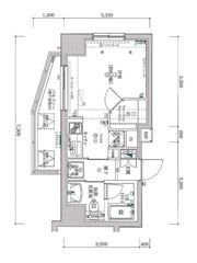 スパシエ国立矢川ステーションプラザの間取り画像