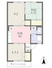メゾン井上の間取り画像