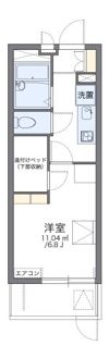 レオパレスダイチAの間取り画像