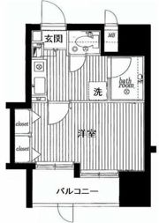 サンテミリオン東日本橋駅前の間取り画像