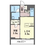 シャーメゾン表町の間取り画像