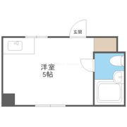 菅栄町レディースマンションの間取り画像