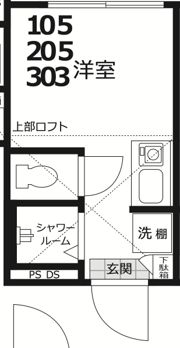 One CUBE 夏目坂の間取り画像