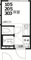 One CUBE 夏目坂の間取り画像