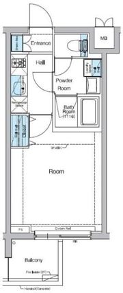 マキシヴ中野の間取り画像