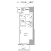 ザ・パークハビオ五反田の間取り画像