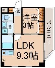 パークアベニュー東山の間取り画像