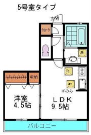 デカルトの間取り画像