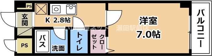 オリオンコートの間取り画像